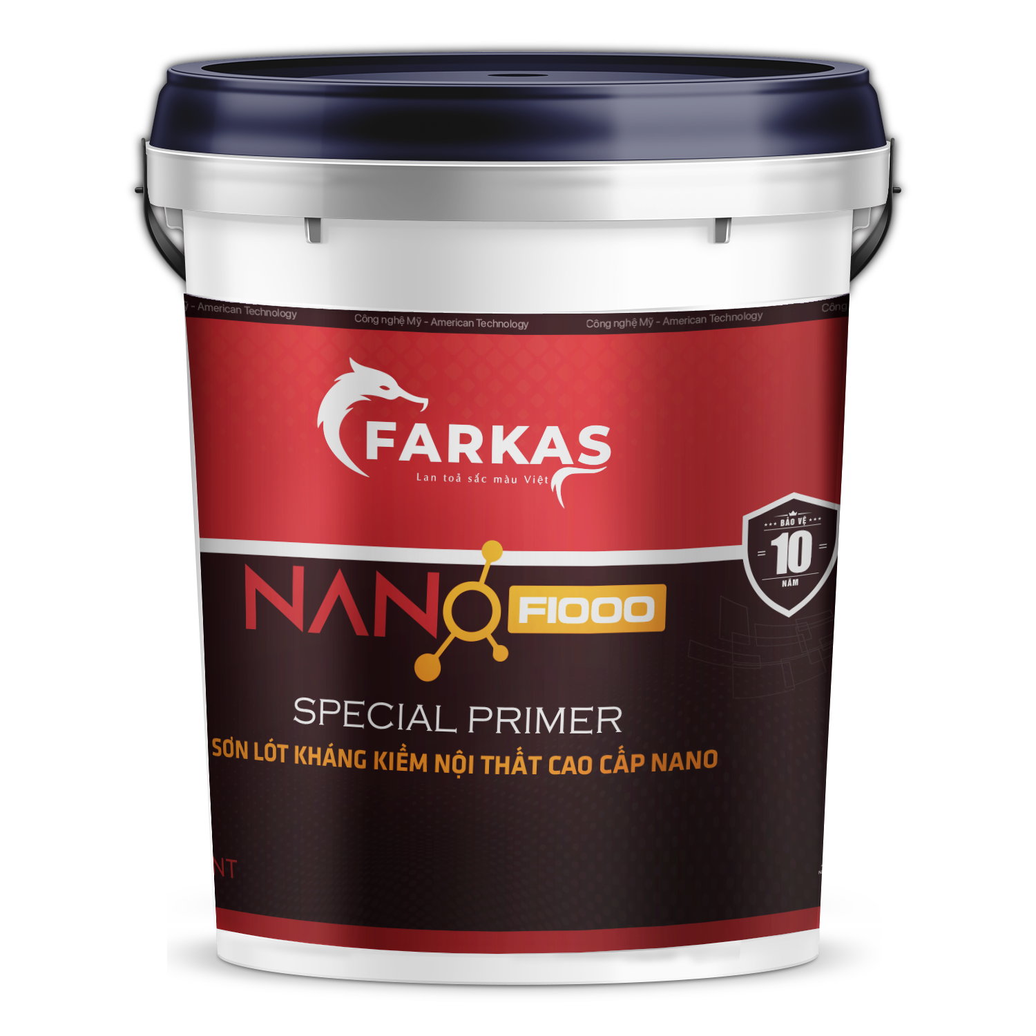 Sơn lót kháng kiềm nội thất cao cấp nano F1000-Thùng
