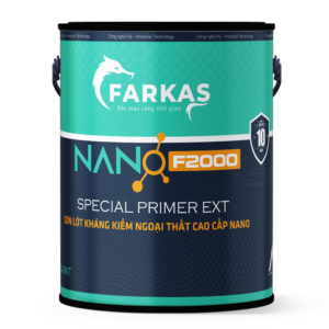 Sơn lót kháng kiềm ngoại thất cao cấp nano F2000-Lon