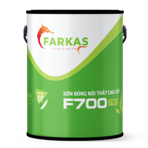 Sơn bóng nội thất cao cấp F700-Lon