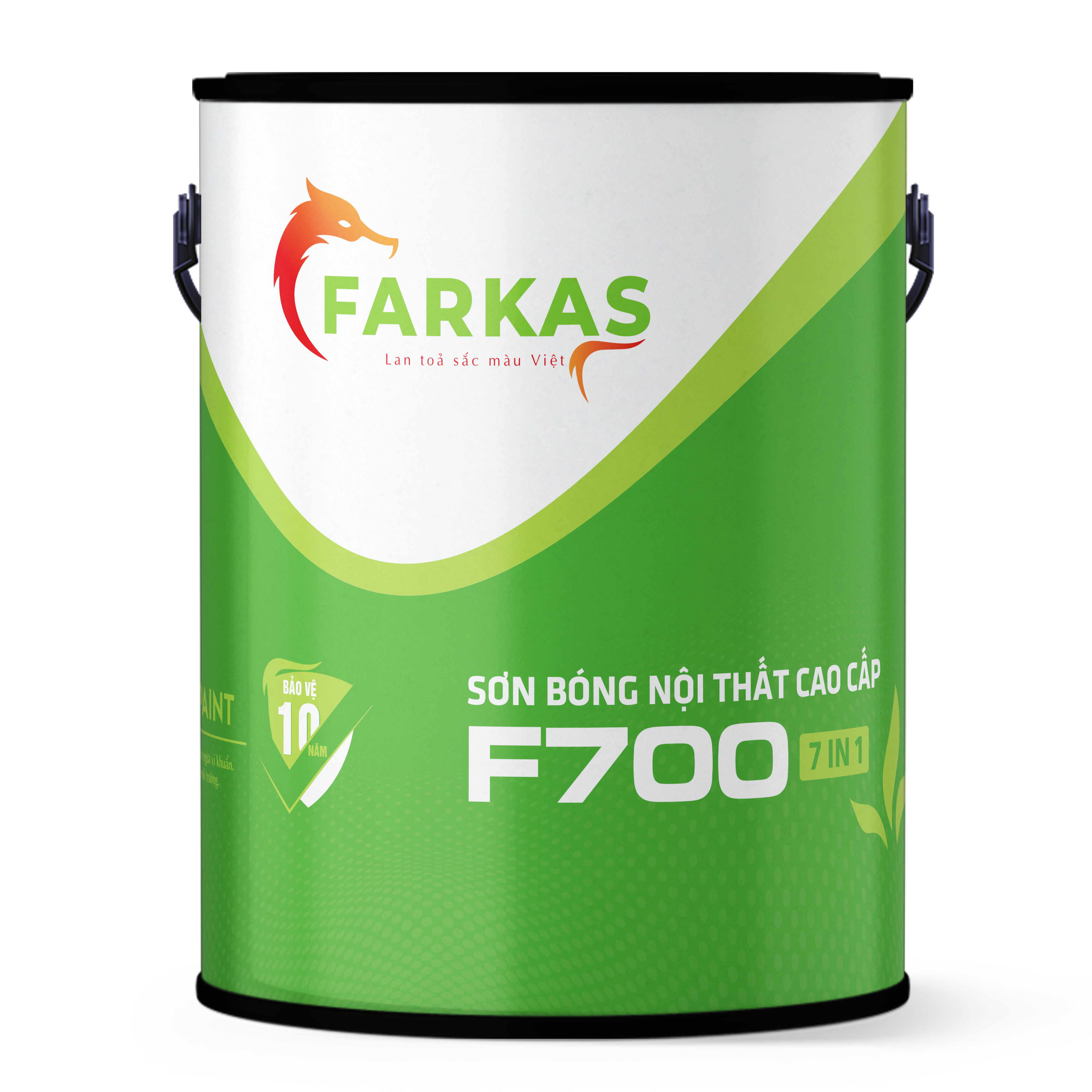 Sơn bóng nội thất cao cấp F700-Lon